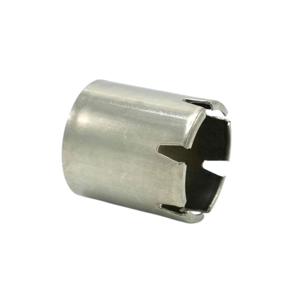 SLOTTED CRIMP FERRULE 50MM (2IN) 68.1 OD X 65.1 ID X 1.5MM STAINLESS STEEL 304 OAL 70.8MM