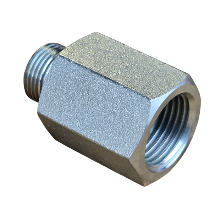 BSPP Male to BSPP Female fixed Expander Hydraulic Adaptor.