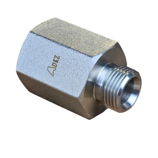 BSPP Male to BSPP Female fixed Expander Hydraulic Adaptor.