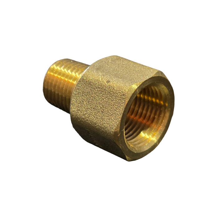 BRASS FEMALE/MALE ADAPTOR BSPT