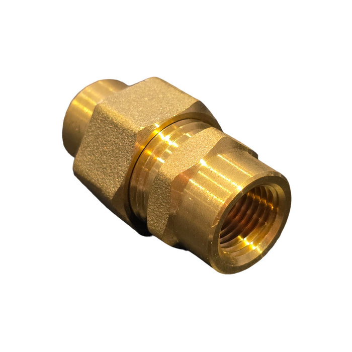 BRASS BARREL UNION F/F BSPT