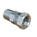 BSPT Male to BSPP Female Swivel Straight Hydraulic Adaptor.