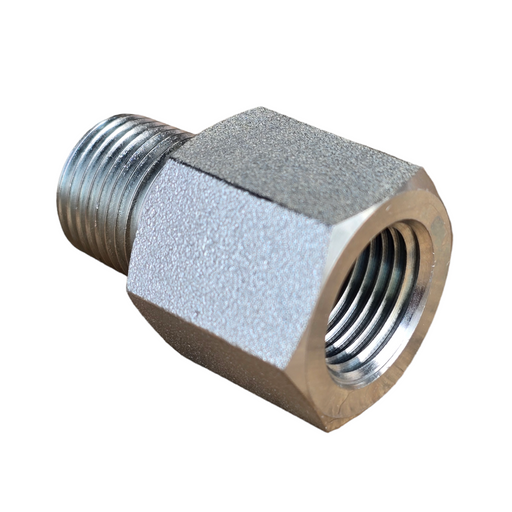 BSP Tapered Male to NPT Fixed Female Straight Hydraulic Adaptors