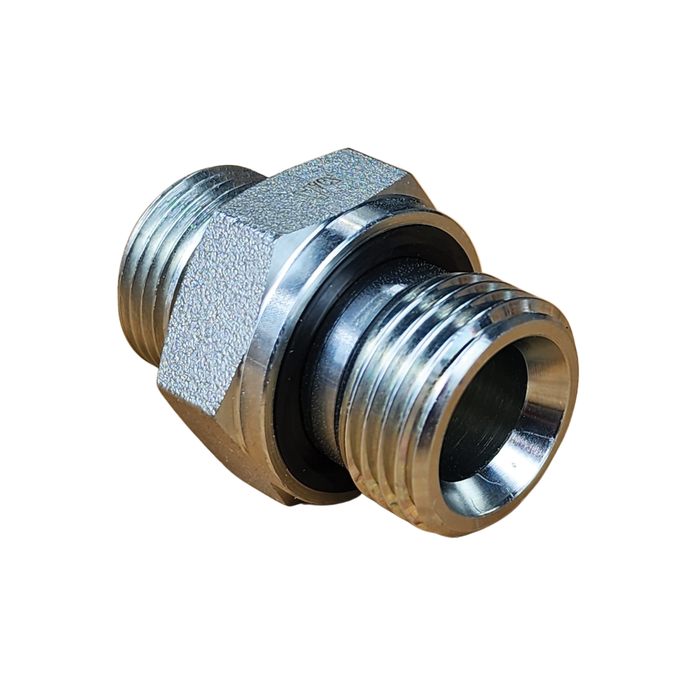 DHM-BPM - METRIC HEAVY MALE X BSPP MALE STRAIGHT (HYDRAULIC ADAPTORS)