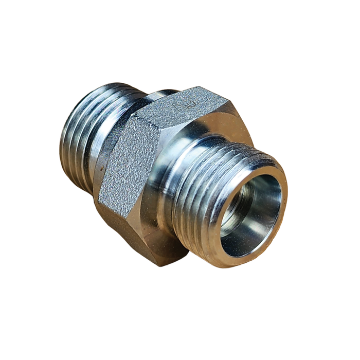 Metric Heavy Male to BSP Parallel Male Straight Adaptor.