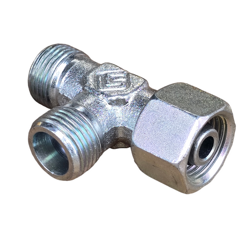 Metric Heavy Male to Female to Male Run Tee Adaptor.