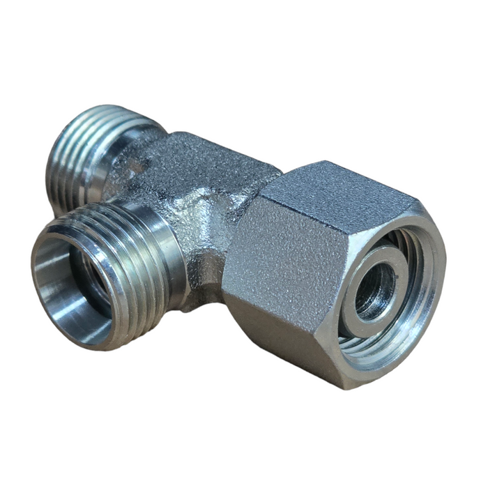 Metric Light Male to Female to Male Run Tee Adaptor.