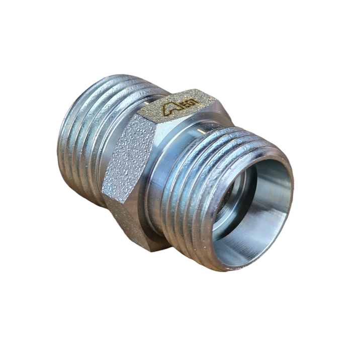 DLM-DLM - METRIC LIGHT MALE X MALE NIPPLE (HYDRAULIC ADAPTORS)