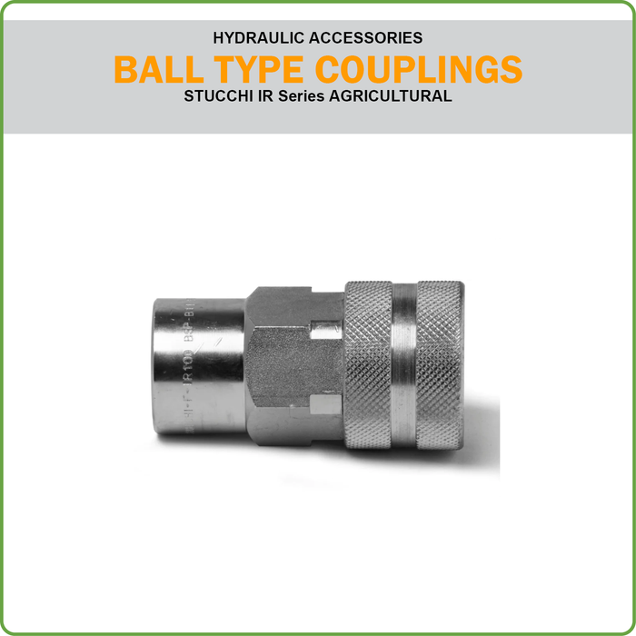 QC - STUCCHI BALL TYPE COUPLING BSP (HYDRAULIC ACCESSORIES)