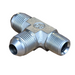 JIC Male to NPT Male to JIC Male Run Tee Hydraulic Adaptors