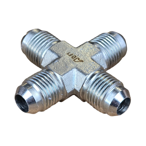 JIC Male to JIC Male to Jic Male to JIC Male 4-Way Cross Hydraulic Adaptors