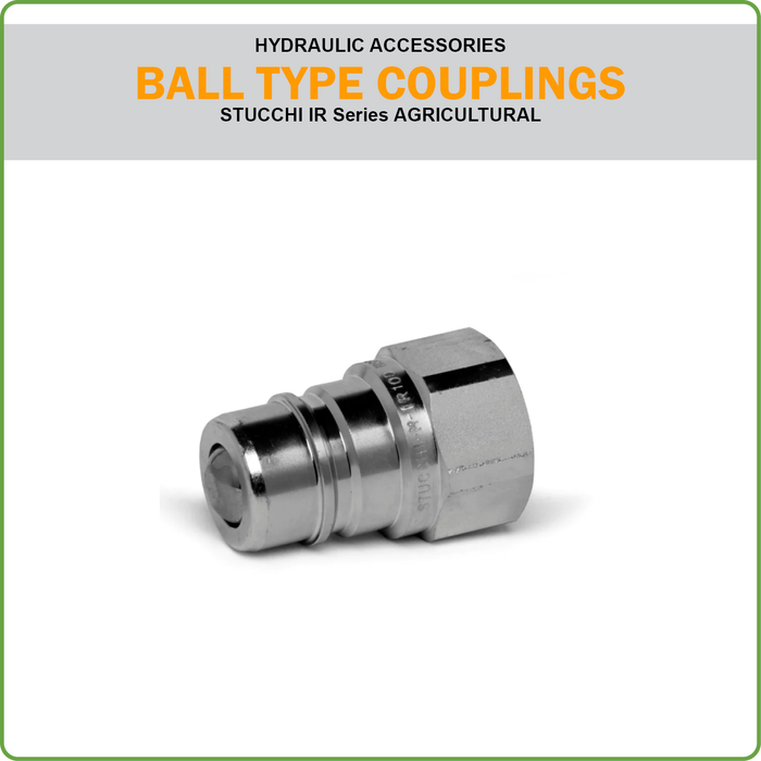 QC - STUCCHI BALL TYPE COUPLING BSP (HYDRAULIC ACCESSORIES)