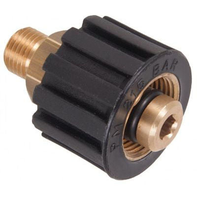 PRESSURE WASHER ADAPTOR - M22 MALE/MALE NIPPLE