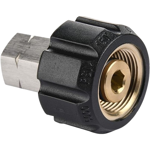 PRESSURE WASHER ADAPTOR - M22 MALE/MALE NIPPLE