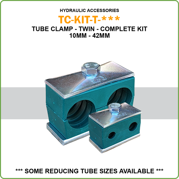 TC-T - TUBE CLAMP TWIN (HYDRAULIC ACCESSORIES)