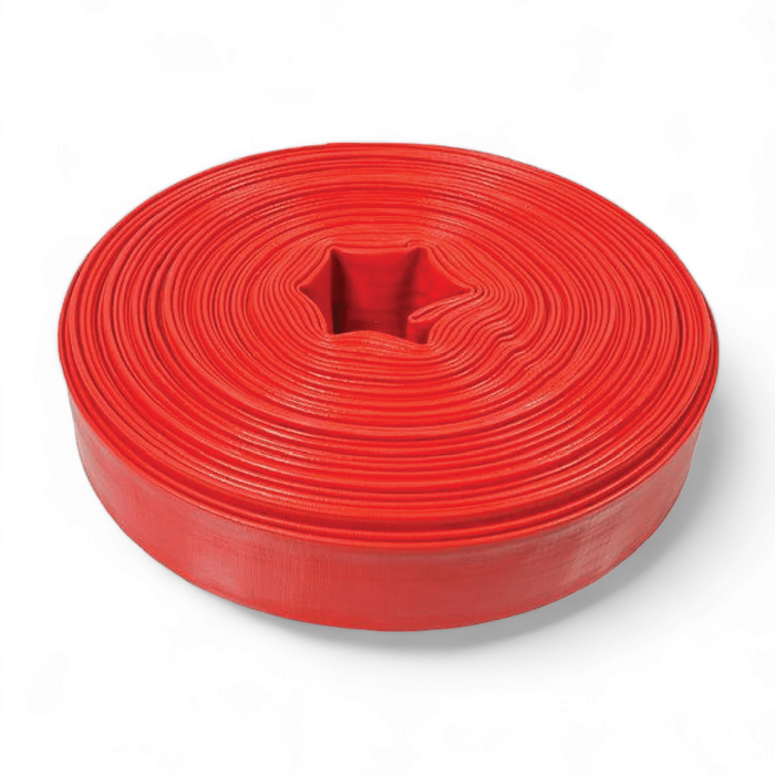 LAYFLAT RED HEAVY DUTY PVC